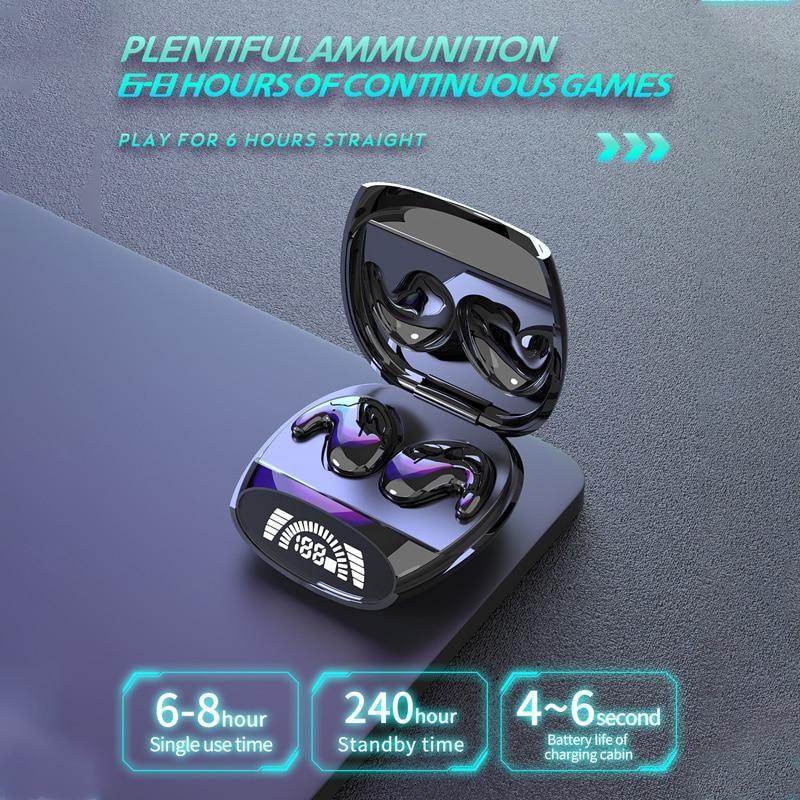 MD528 TWS Bluetooth Earphone 5.2 Wireless Headphone Hifi Sound Stereo Headset Dual Dynamic Driver Waterproof Earbuds touch | Fugo Best
