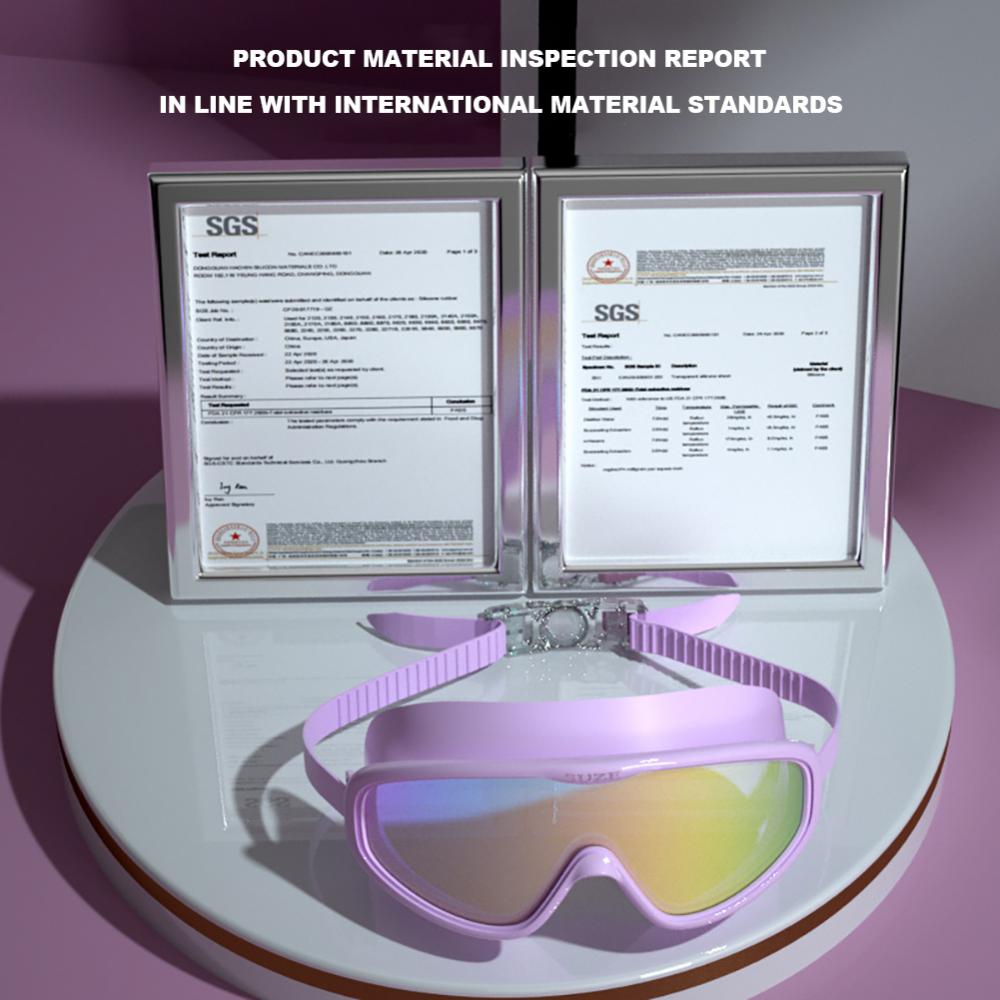 Professional Swimming Goggles Adult Men Women Anti-fog HD Large Frame Swimming Glasses UV Protection Diving Water Sports Eyewear | Fugo Best