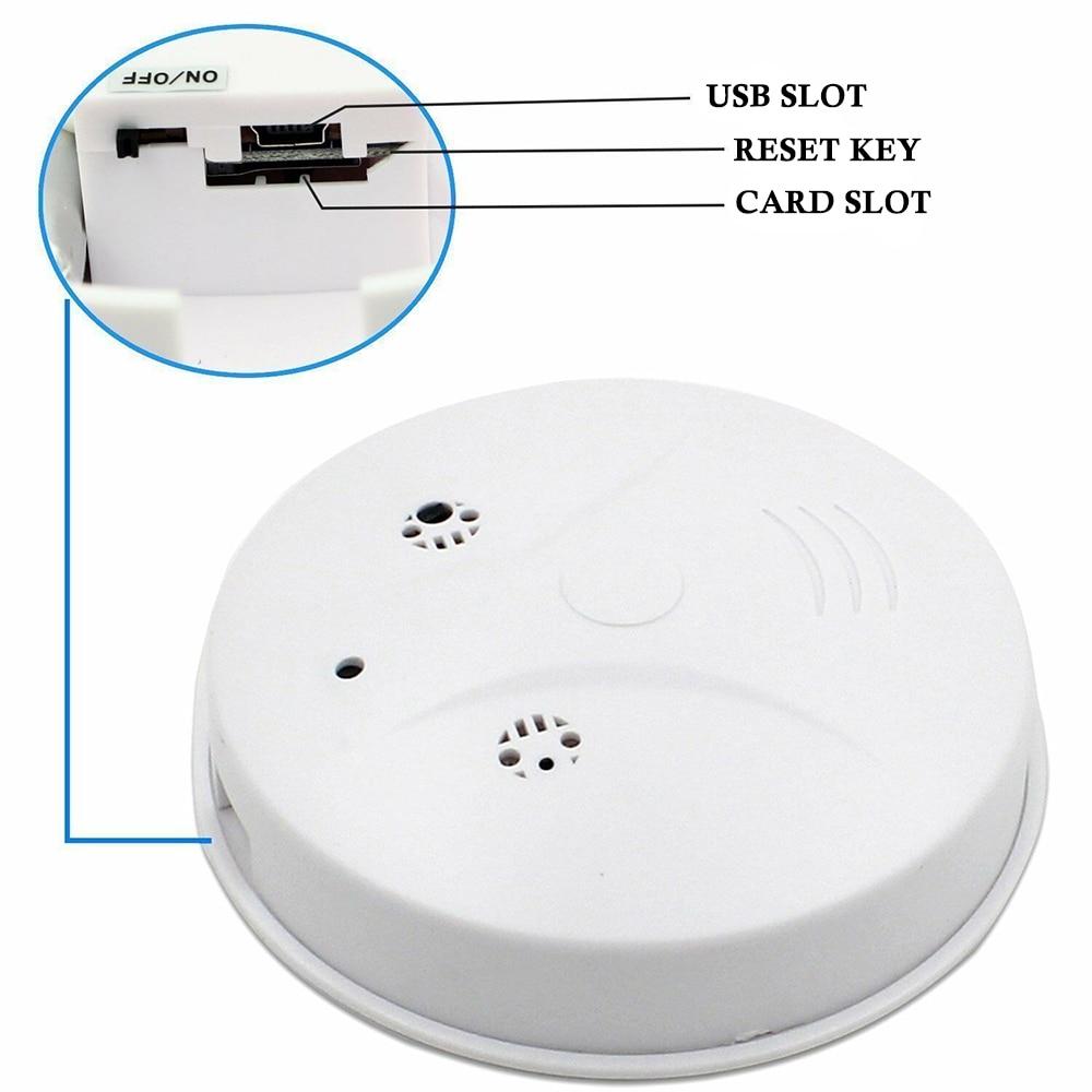 Wifi Micro Camera Smoke Detector Mini Camcorder Home Security Remote Control 1080P Wireless Video Surveillance Protection Camera | Fugo Best
