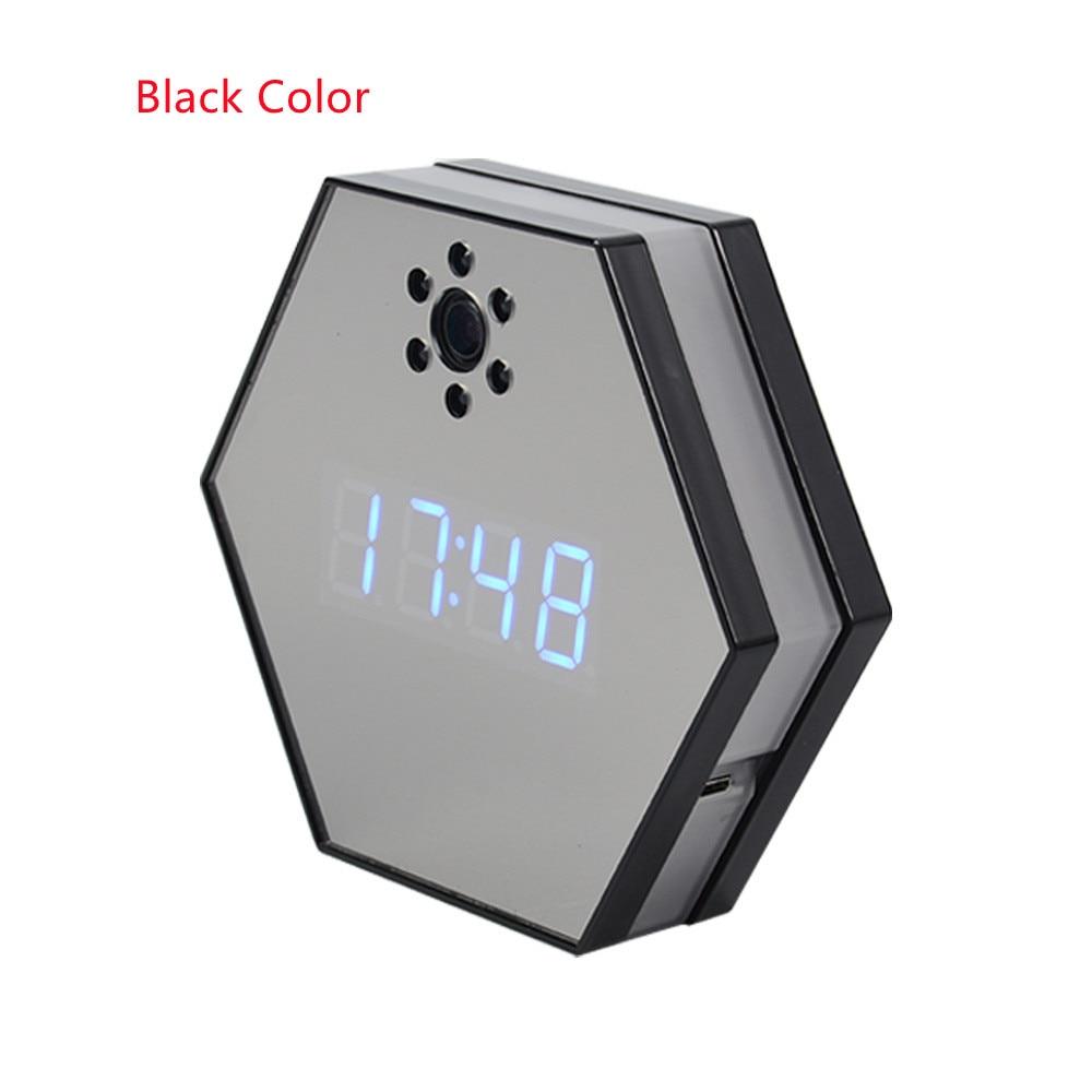 Wall-Mount Digital Clock Camera 1080P Night Light Wireless Monitor Home Secret Invisible Small Cam Hidden TF Security Protect | Fugo Best