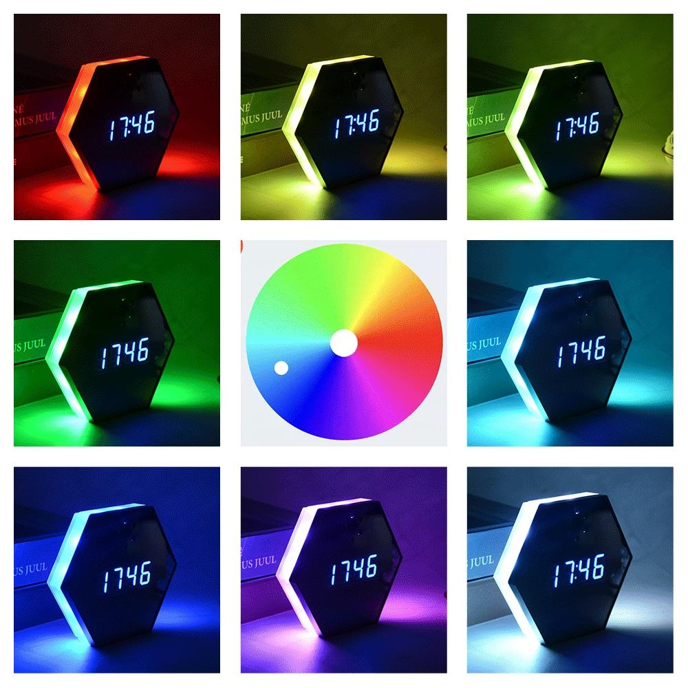 Wall-Mount Digital Clock Camera 1080P Night Light Wireless Monitor Home Secret Invisible Small Cam Hidden TF Security Protect | Fugo Best