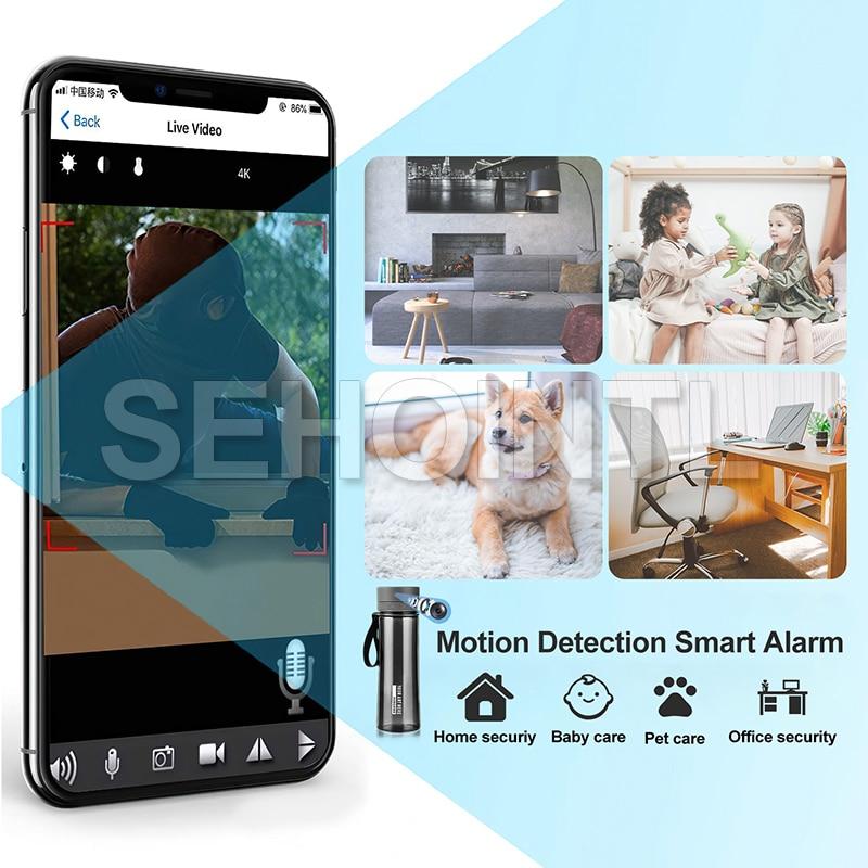 HD 1080P Water Bottle Portable WiFi Camera with APP Remote Video Record Support Motion Detection for Sport Home Office Securit | Fugo Best