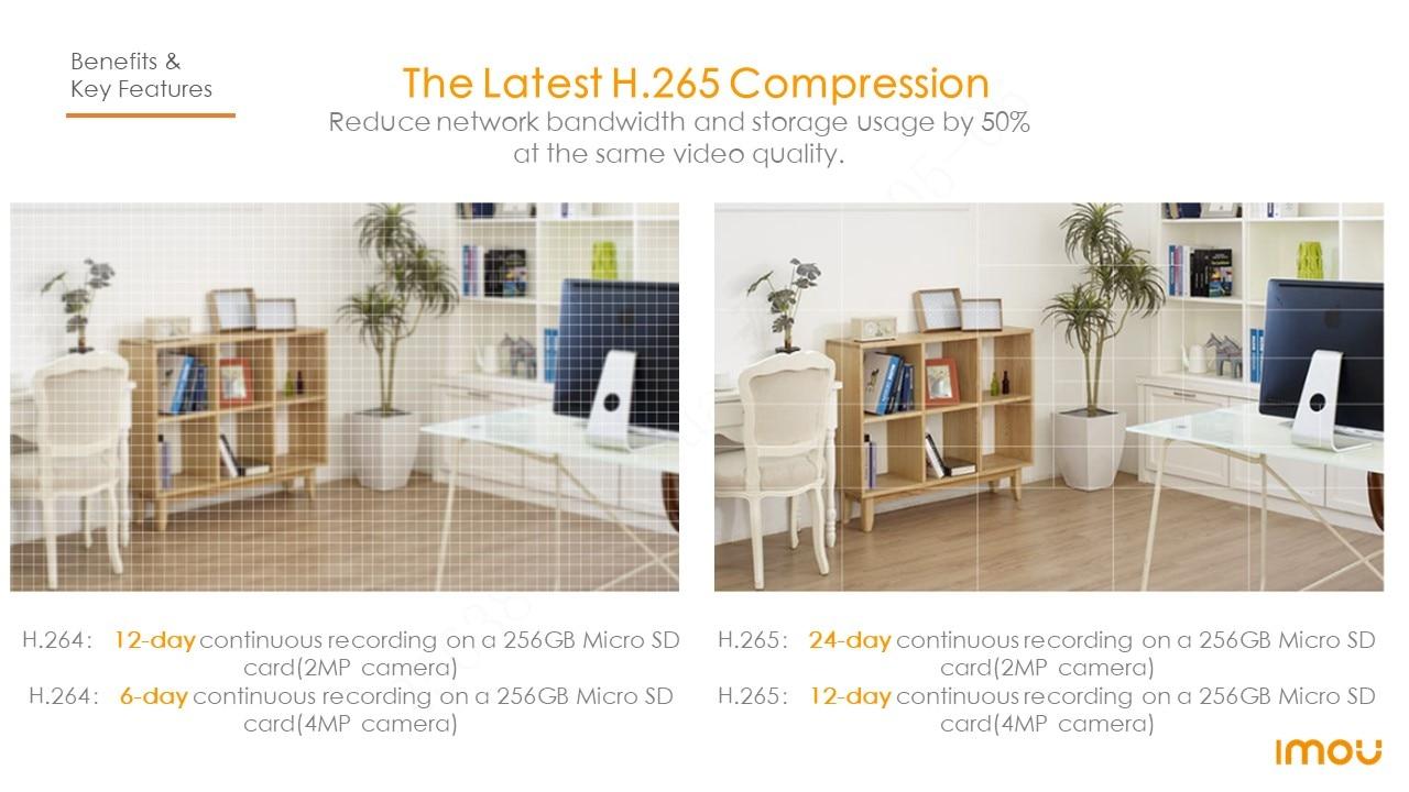 Dahua imou Rex 4MP 1080P Wifi IP Camera Home Security 360 Camera AI Human Detection Baby Phone Camera Night Vision ptz Camera | Fugo Best
