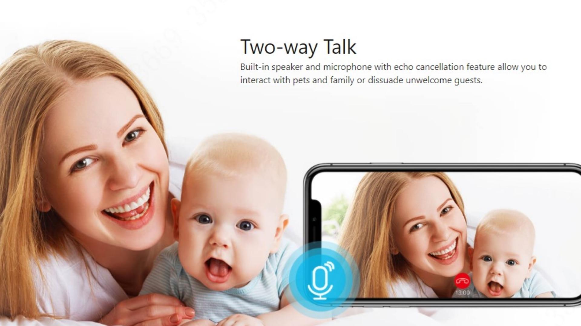 Dahua imou Rex 4MP 1080P Wifi IP Camera Home Security 360 Camera AI Human Detection Baby Phone Camera Night Vision ptz Camera | Fugo Best