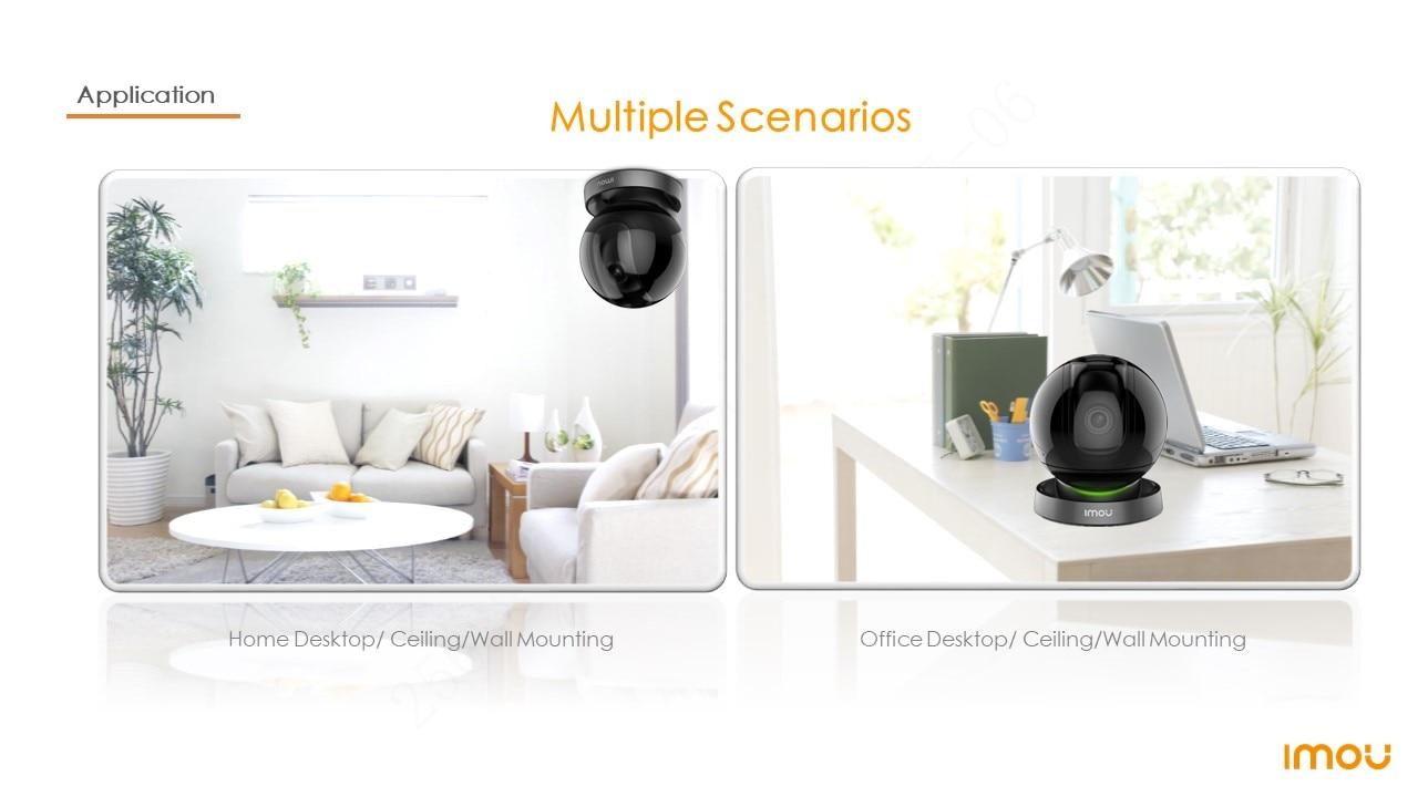 Dahua imou Rex 4MP 1080P Wifi IP Camera Home Security 360 Camera AI Human Detection Baby Phone Camera Night Vision ptz Camera | Fugo Best