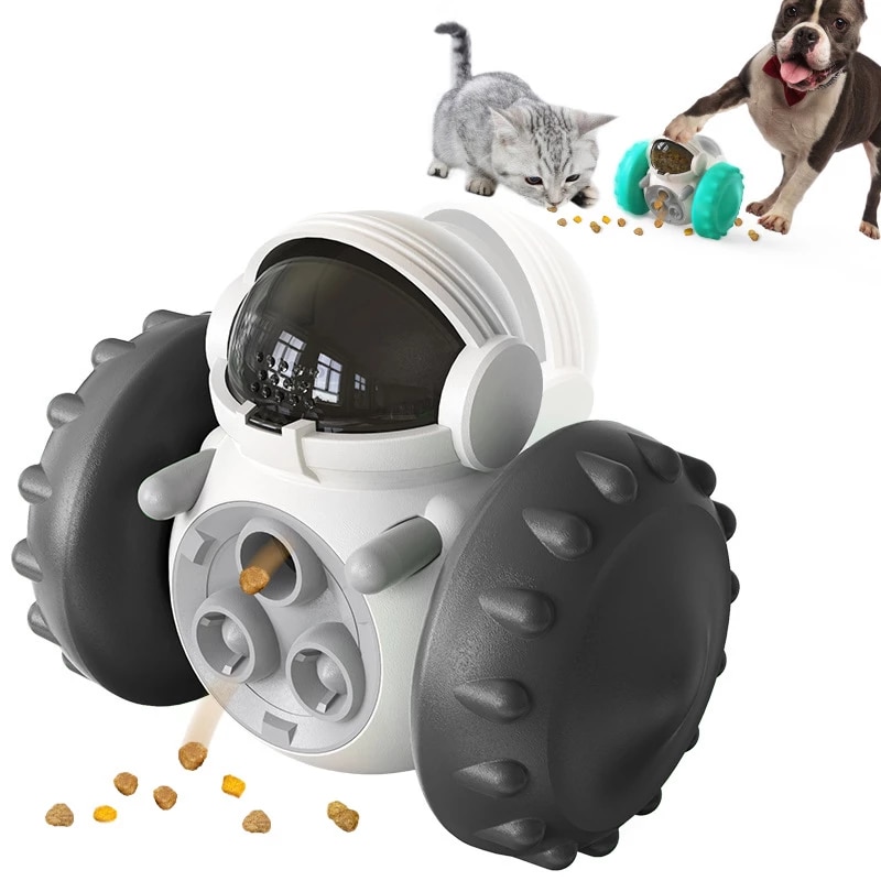 PawPartner Dog Tumbler Interactive Toys Increases Pet IQ Slow Feeder Labrador French Bulldog Swing Training Food Dispenser | Fugo Best