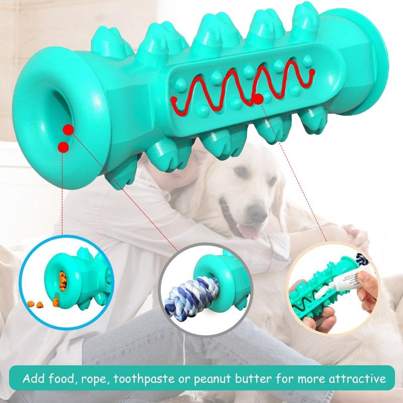 Dog Molar Toothbrush Toys Chew Cleaning Teeth Safe Puppy Dental Care Soft Pet Cleaning Toy Supplies | Fugo Best