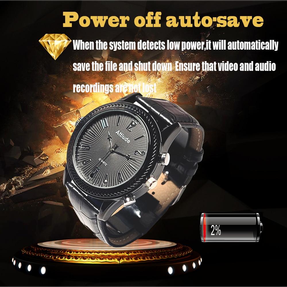 FULL HD 1080P Invisible Secret Mini Camera Small Cam Sports Lens DV Mens Watch Camera Recorder Portable Surveillance Mini Cam | Fugo Best