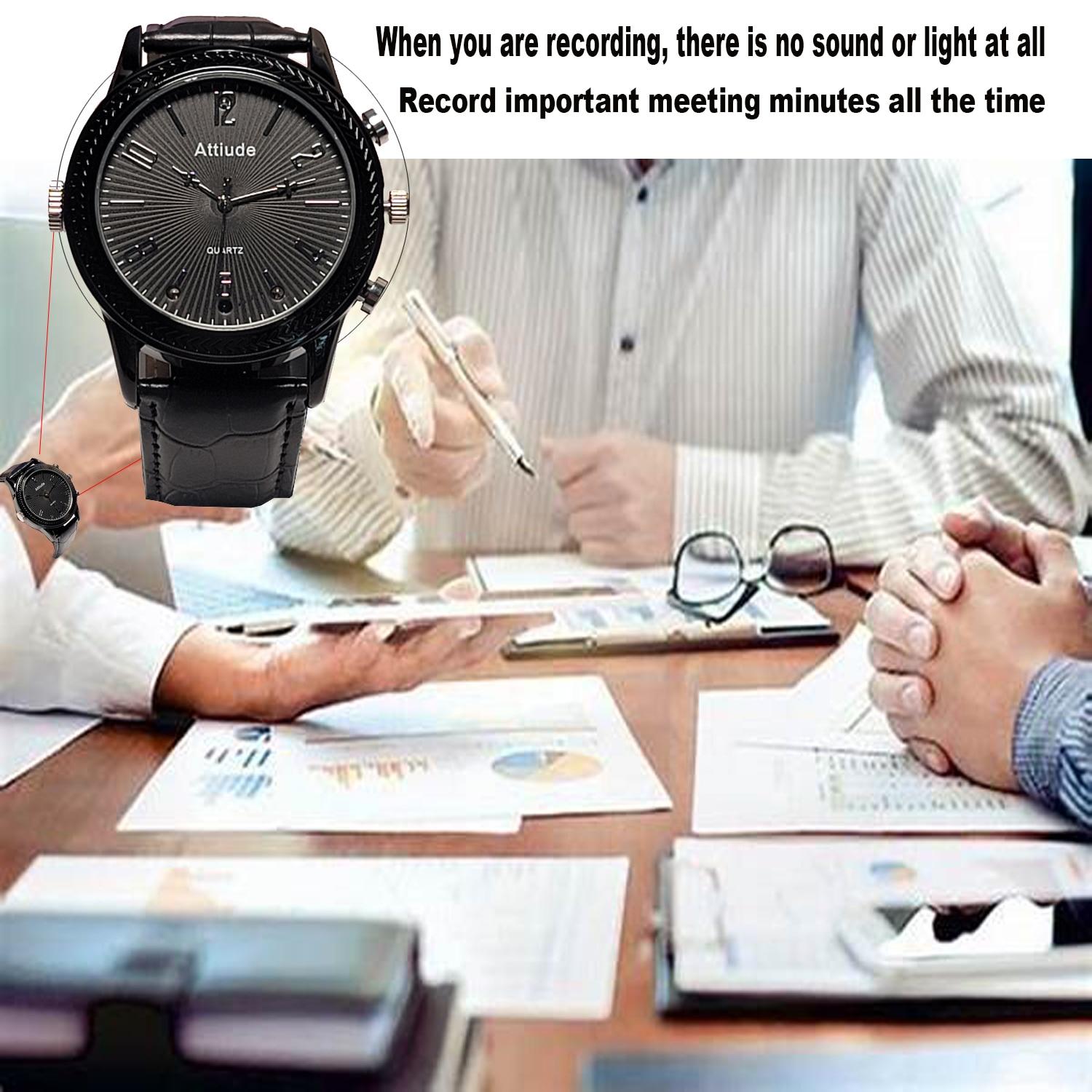FULL HD 1080P Invisible Secret Mini Camera Small Cam Sports Lens DV Mens Watch Camera Recorder Portable Surveillance Mini Cam | Fugo Best