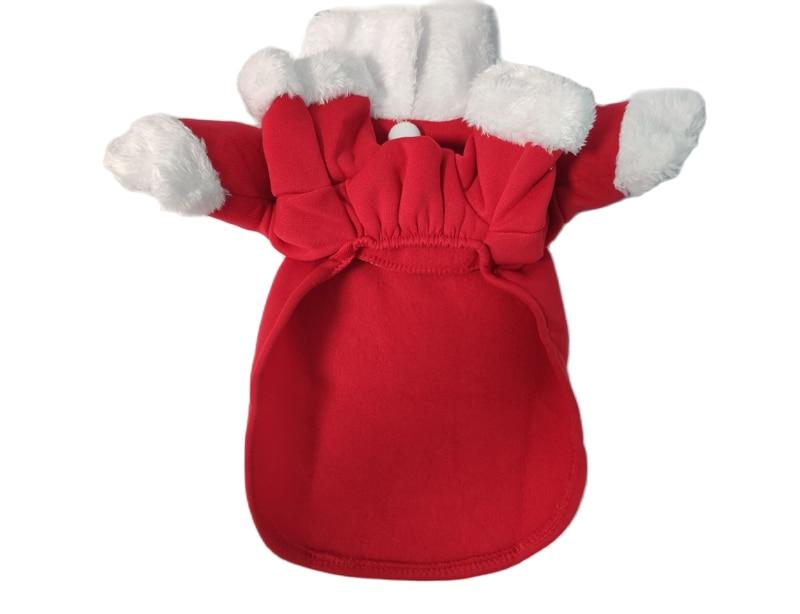 New Fashion Xmas Clothing for Pet Clothes Funny Coat for Dog Christmas Clothes Chihuahua Santa Claus Standing Costume for Cat | Fugo Best