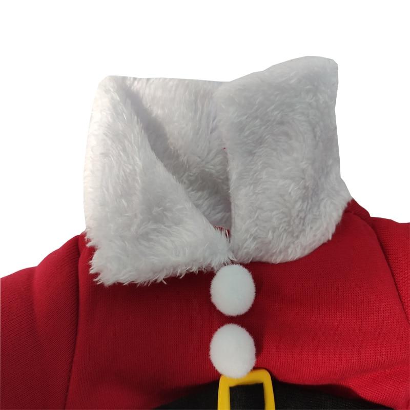 New Fashion Xmas Clothing for Pet Clothes Funny Coat for Dog Christmas Clothes Chihuahua Santa Claus Standing Costume for Cat | Fugo Best
