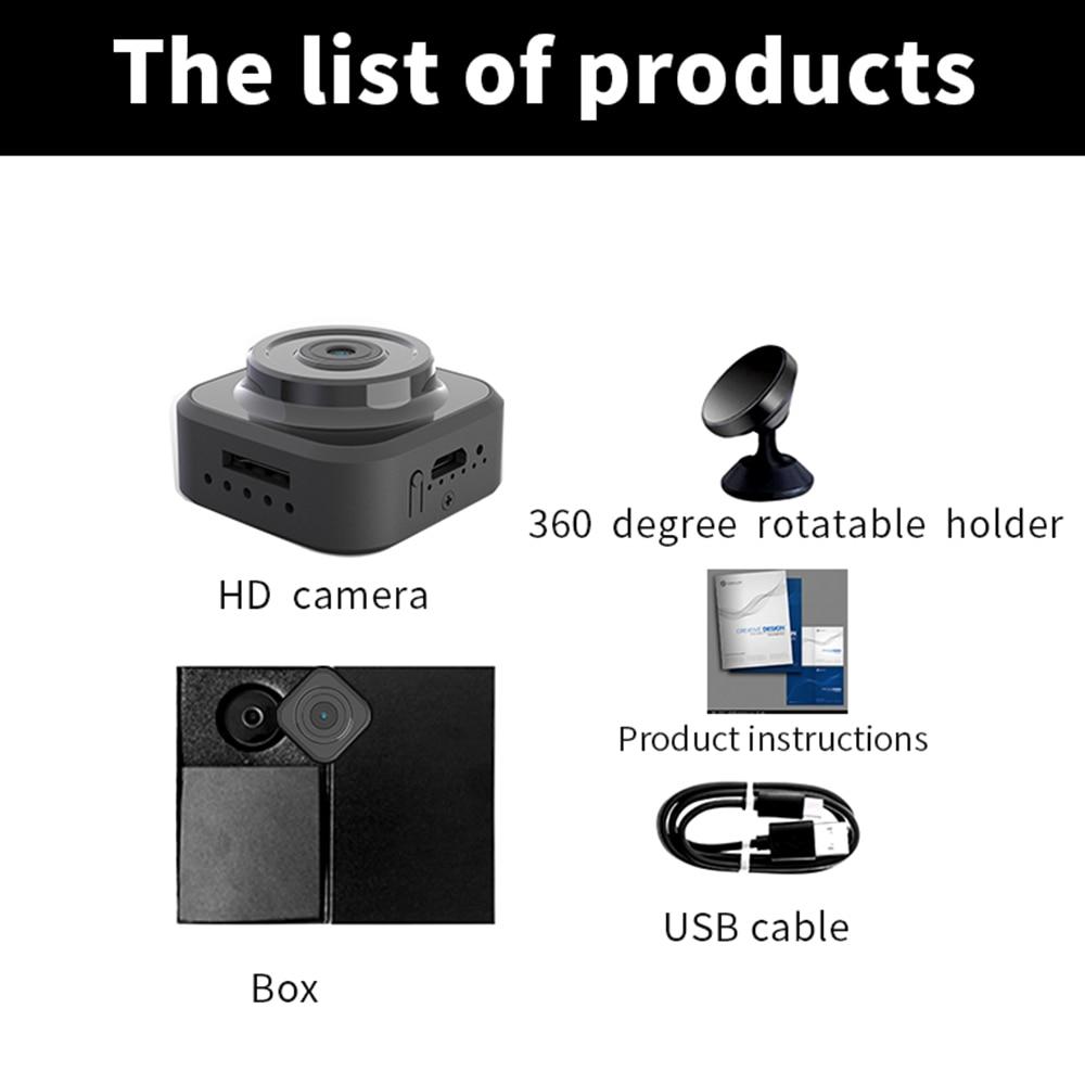 Mini Wifi Camera HD 1080P Wireless Camcorder Home Security Motion Detection Nanny IP P2P Camera DVR Rechargeable Battery cam | Fugo Best