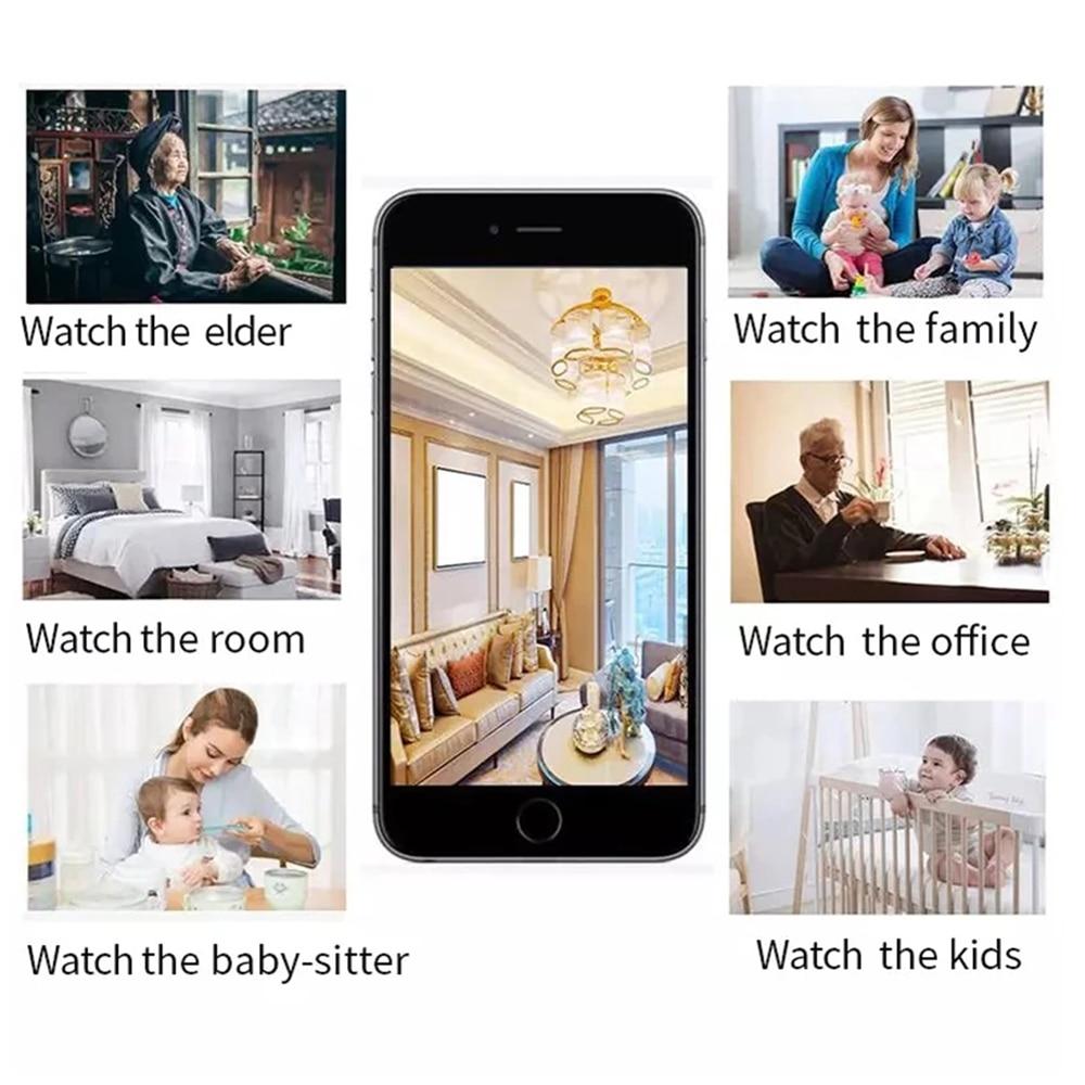 Mini Wifi Camera HD 1080P Wireless Camcorder Home Security Motion Detection Nanny IP P2P Camera DVR Rechargeable Battery cam | Fugo Best