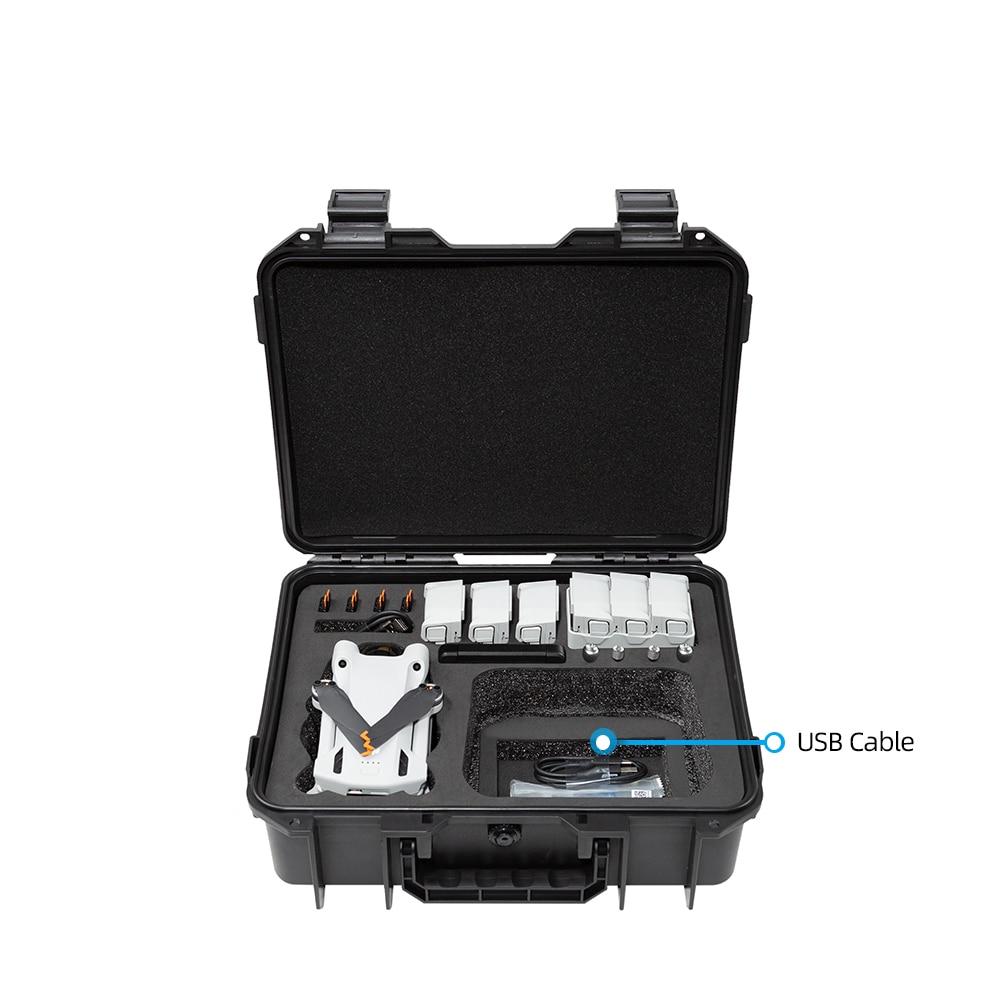 Drone Explosion Proof Case Portable Hard Shell Large Capacity Case for DJI Mini 3/DJI Mini 3 PRO Drone Universal Accessories | Fugo Best
