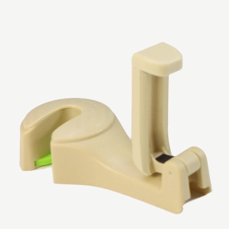 2 in 1 Car Headrest Hook with Phone Holder Seat Back Hanger for Bag Handbag Purse Grocery Cloth Portable Multifunction Clips | Fugo Best