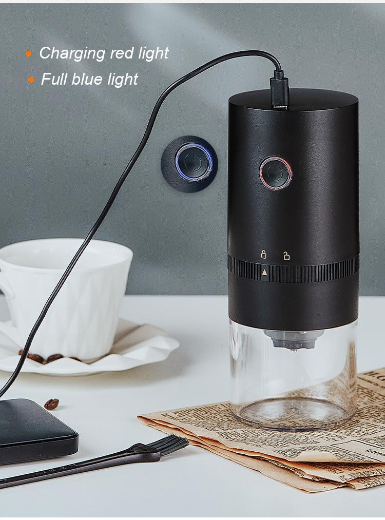 Coffee Grinder TYPE-C USB Charge Professional Ceramic Grinding Core Coffee Beans Mill Grinder New Upgrade Portable Electric | Fugo Best