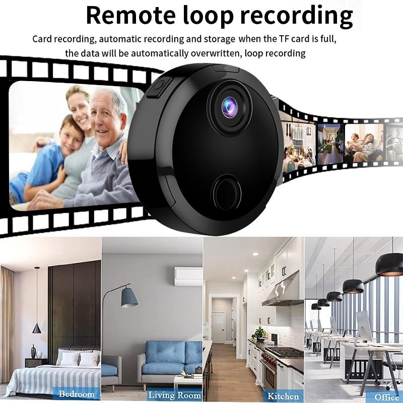 HDQ15 Night Vision 1080P Wireless WiFi Mini Camera Security Protection Remote Monitor Camcorders Video Surveillance Smart Home | Fugo Best