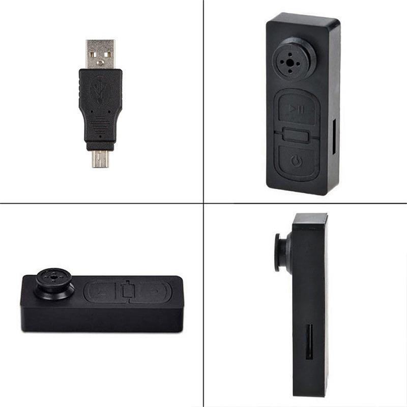 T-Shirt Button Mini Camera 3 In 1 Take Photos Video Audio Recorder Loop Recording Outdoors Micro Camcorders Safety Monitor Cam | Fugo Best