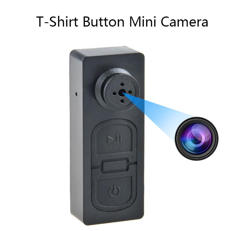 T-Shirt Button Mini Camera 3 In 1 Take Photos Video Audio Recorder Loop Recording Outdoors Micro Camcorders Safety Monitor Cam | Fugo Best