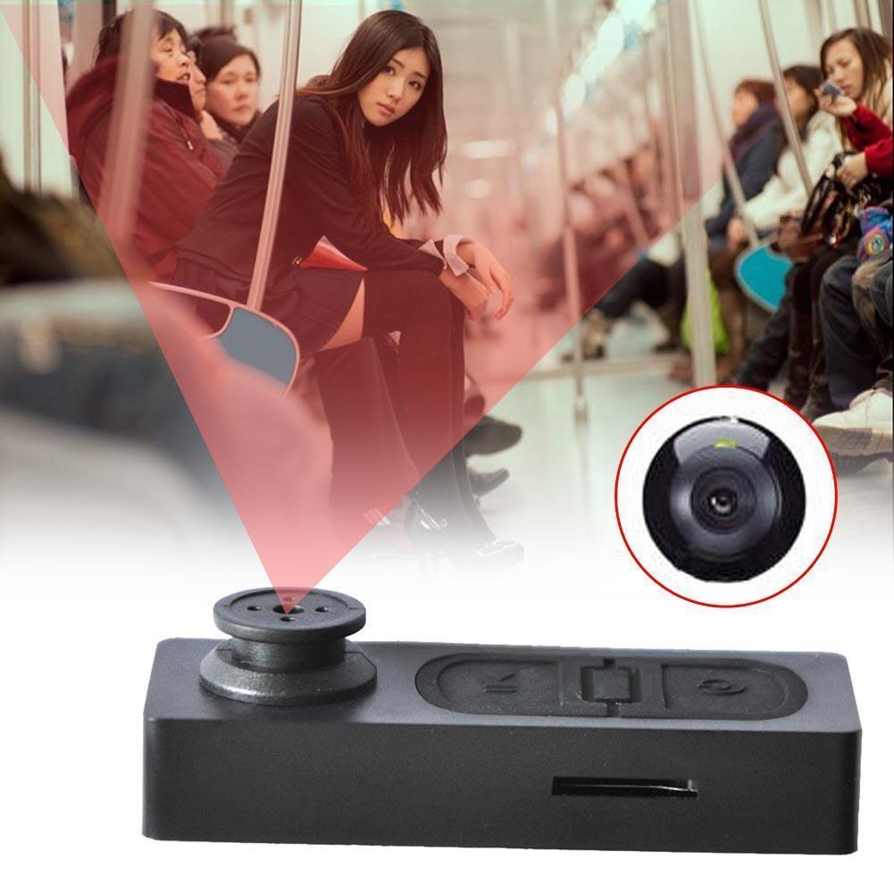 T-Shirt Button Mini Camera 3 In 1 Take Photos Video Audio Recorder Loop Recording Outdoors Micro Camcorders Safety Monitor Cam | Fugo Best