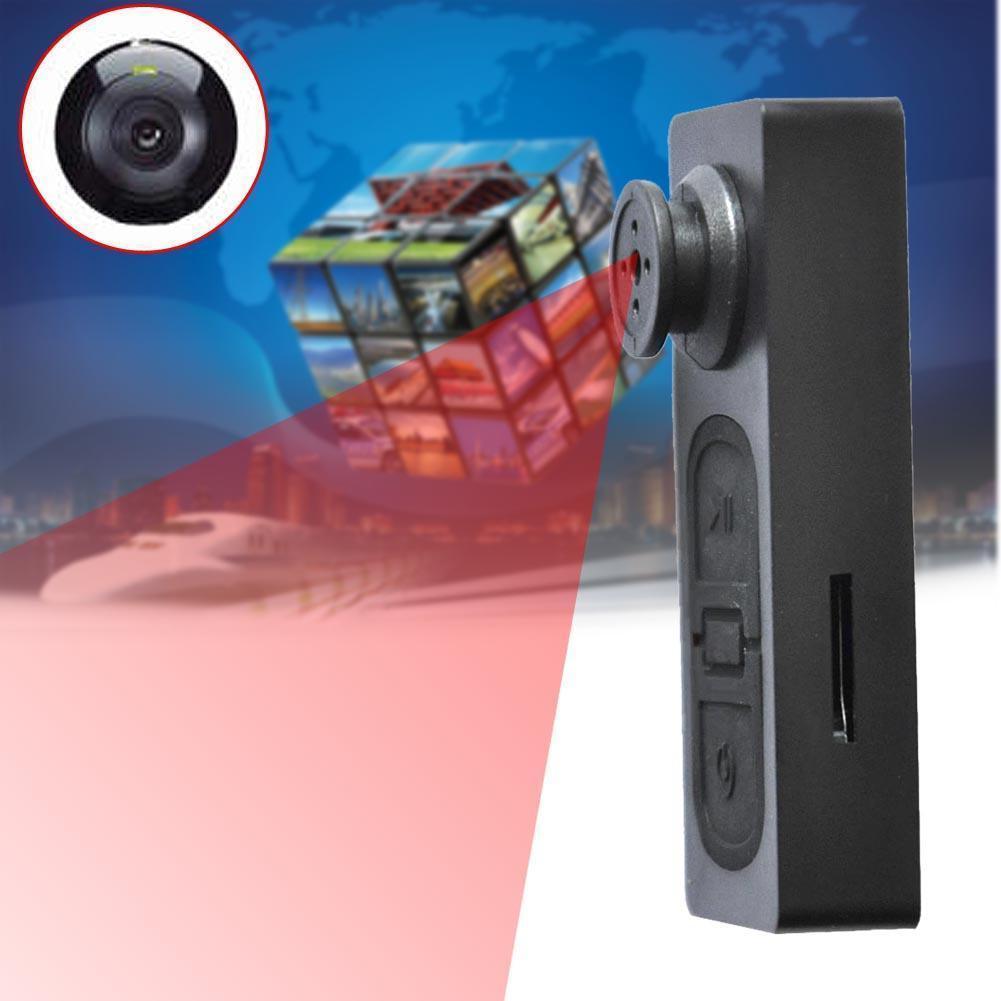 T-Shirt Button Mini Camera 3 In 1 Take Photos Video Audio Recorder Loop Recording Outdoors Micro Camcorders Safety Monitor Cam | Fugo Best