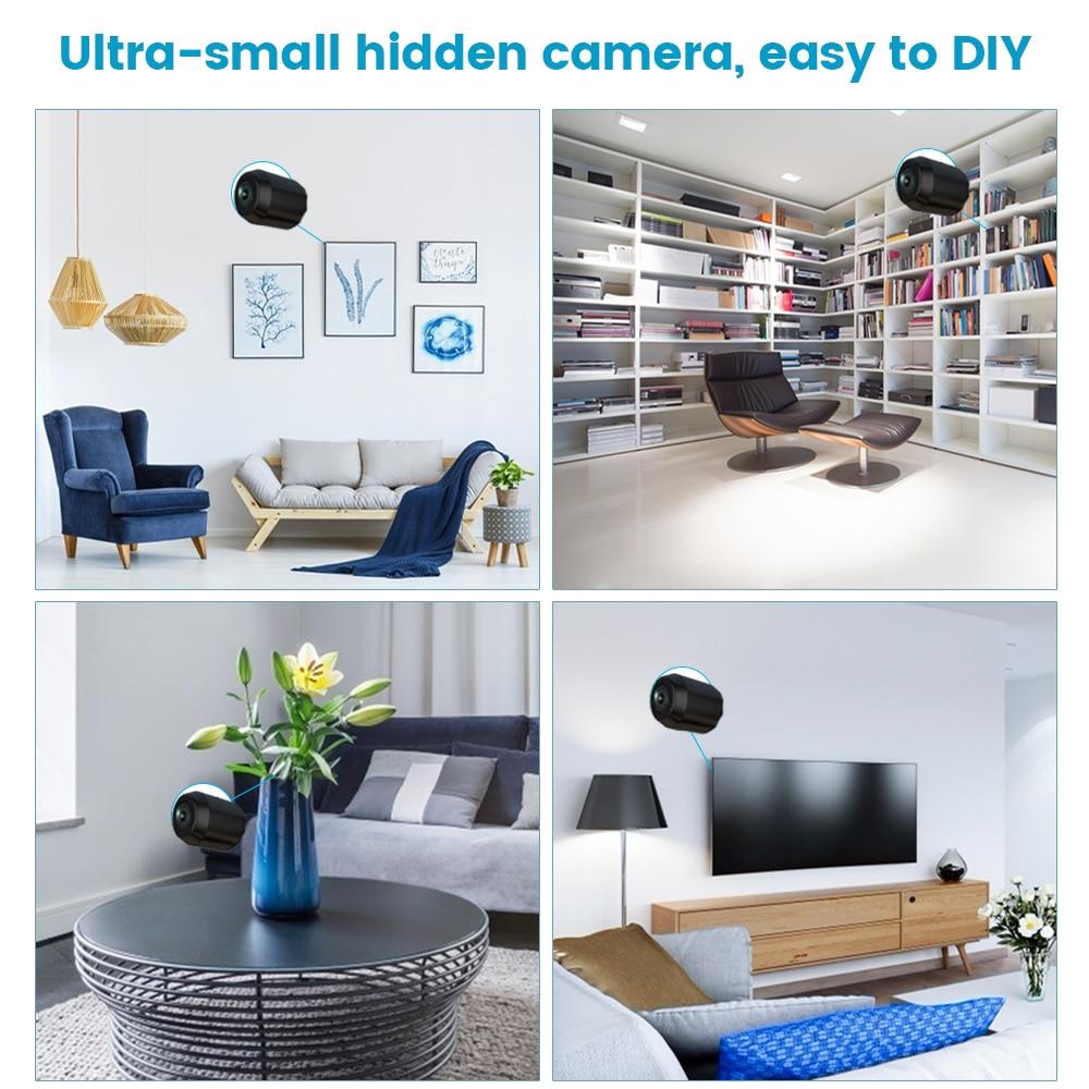 Wifi Mini Camera Invisible Espion Spia Bodycam Espia Oculta Tiny Camouflaged Surveillance Cam Micro Spiacam DVR Video Recorder | Fugo Best