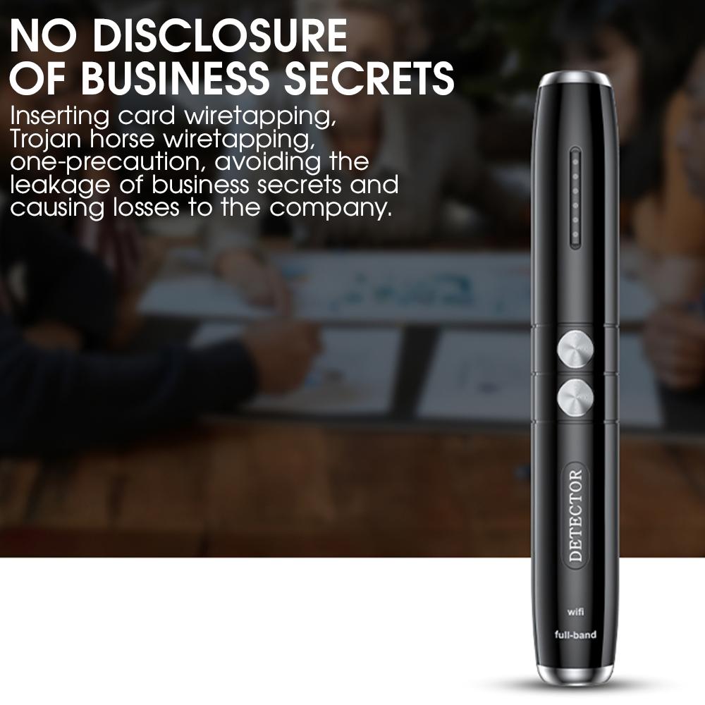 Wireless RF Signal Detector Anti-spy Camera GSM Finder Wiretapping Scanner Anti Candid Camera Detector Hidden Cam Buster | Fugo Best