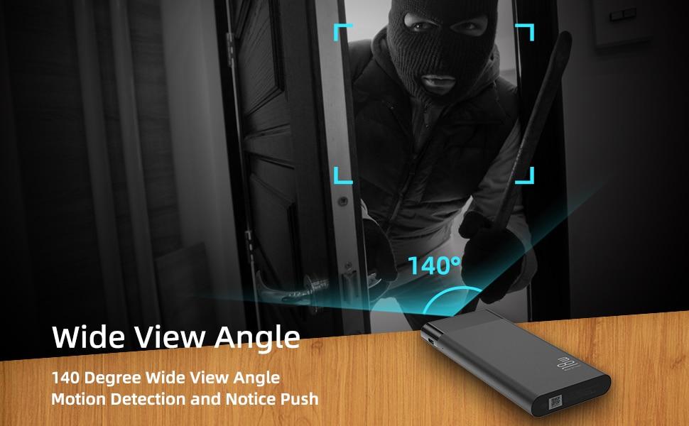 Wireless Power Bank 1080P Wifi Camera Phone Charger 4K HD Video Recorder 10000MAH Battery Powered 18W Fast Charging Ip Camera | Fugo Best