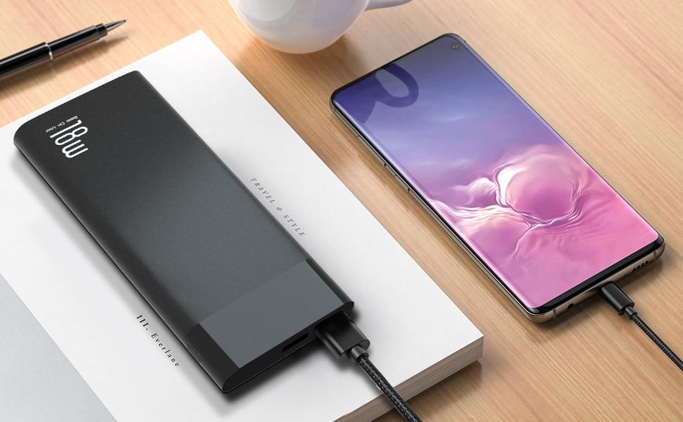 Wireless Power Bank 1080P Wifi Camera Phone Charger 4K HD Video Recorder 10000MAH Battery Powered 18W Fast Charging Ip Camera | Fugo Best