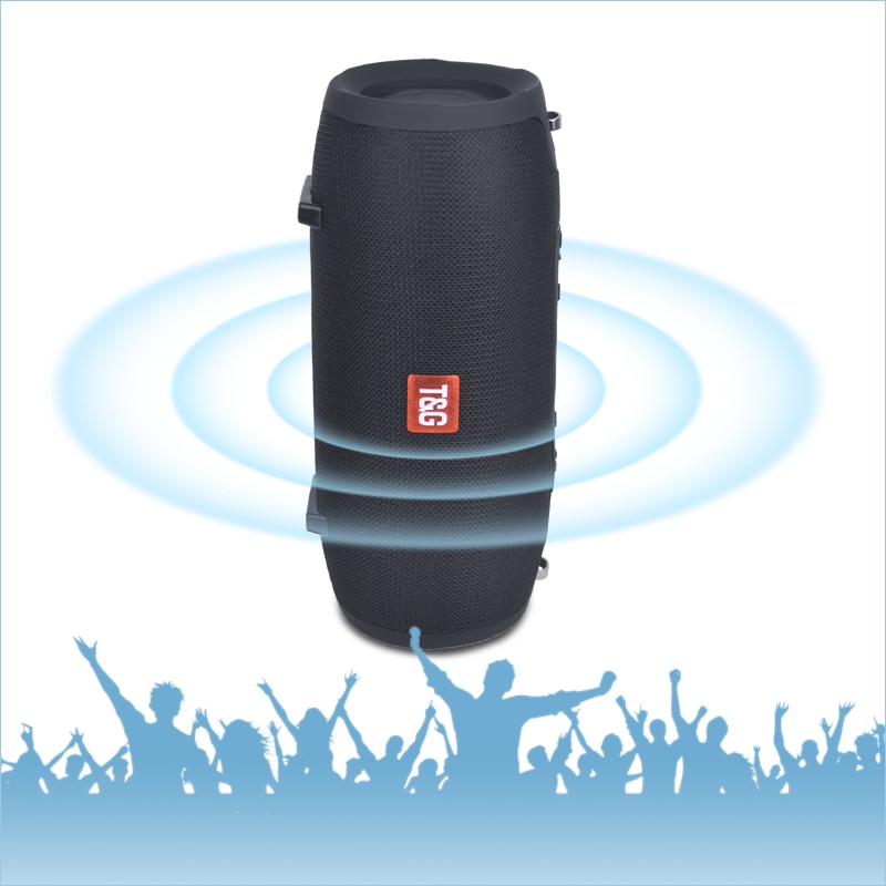 TG118 High Power 40W Bluetooth Speaker Waterproof Portable Column For PC Computer Speakers Subwoofer Boom box Music Center Radio | Fugo Best