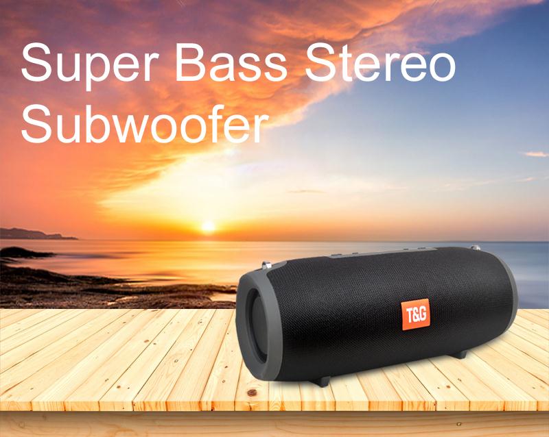TG118 High Power 40W Bluetooth Speaker Waterproof Portable Column For PC Computer Speakers Subwoofer Boom box Music Center Radio | Fugo Best