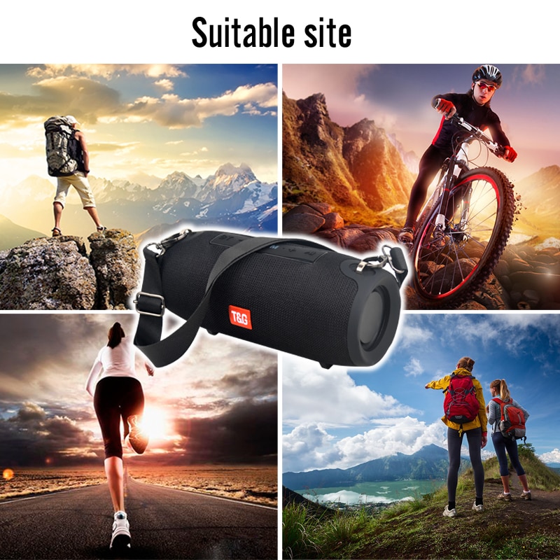 TG118 High Power 40W Bluetooth Speaker Waterproof Portable Column For PC Computer Speakers Subwoofer Boom box Music Center Radio | Fugo Best