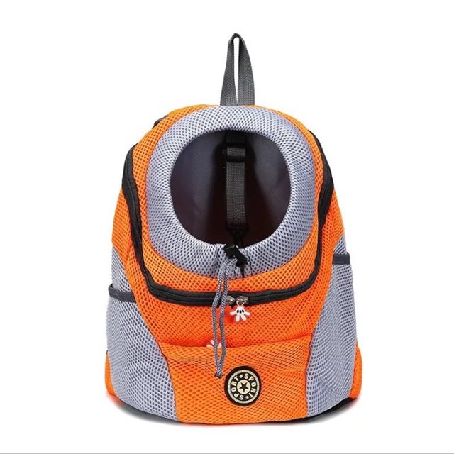 New Double Shoulder Portable Travel Backpack Outdoor Pet Dog Carrier Bag Pet Dog Front Bag Breathable Mesh Cat Shoulders Bag | Fugo Best