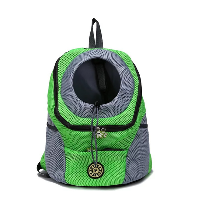 New Double Shoulder Portable Travel Backpack Outdoor Pet Dog Carrier Bag Pet Dog Front Bag Breathable Mesh Cat Shoulders Bag | Fugo Best