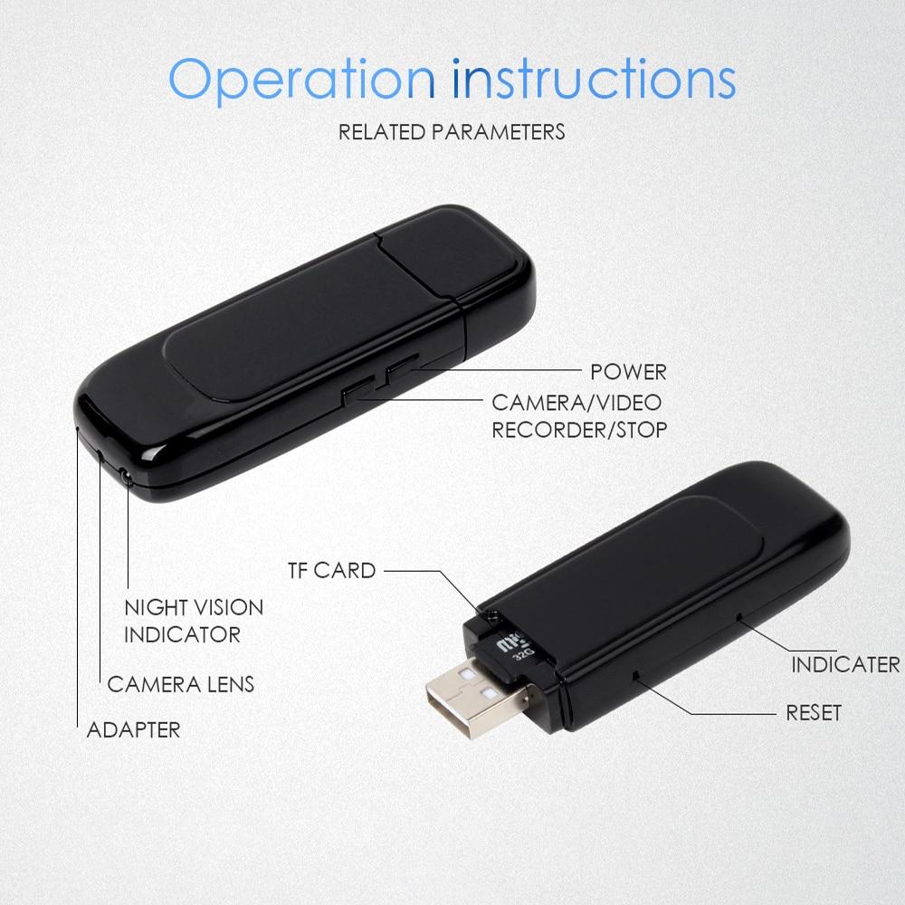 USB Flash Drive Mini Camera DV Take Photos Video Microphone DVR Night Vision Portable USB Card Reader Outdoors Micro Camcorders | Fugo Best