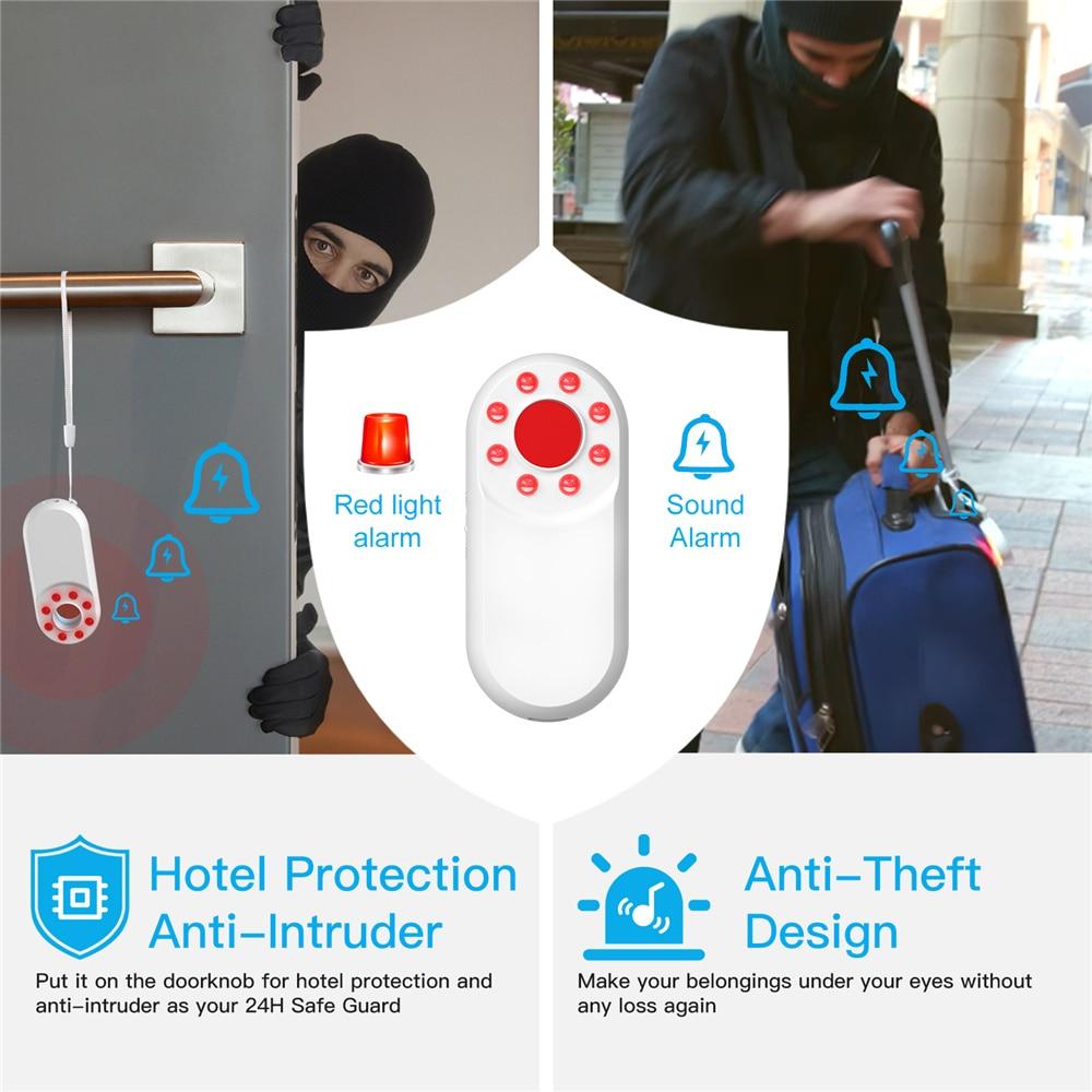 Portable One Key Intelligent Detector Anti Candid Hidden Camera Detector Anti-Wiretapping Wireless Signal Detection For Travel | Fugo Best