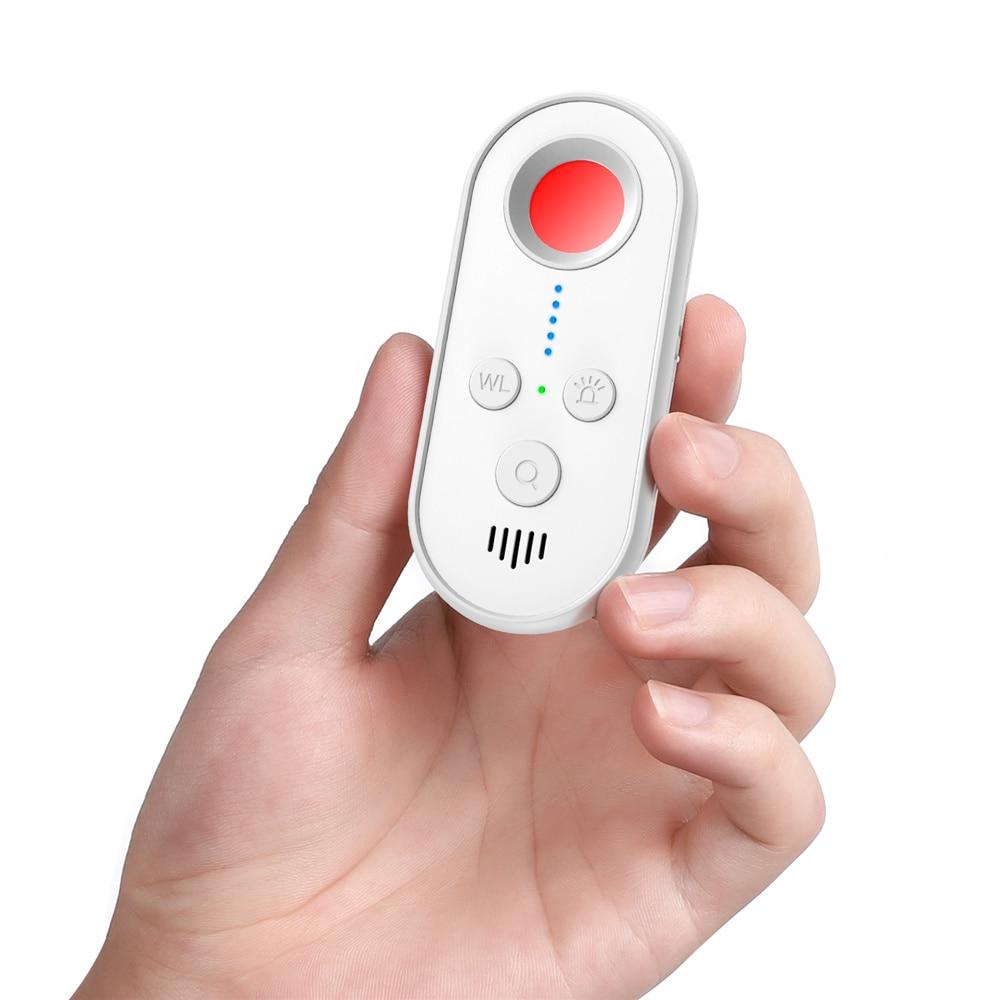 Portable One Key Intelligent Detector Anti Candid Hidden Camera Detector Anti-Wiretapping Wireless Signal Detection For Travel | Fugo Best