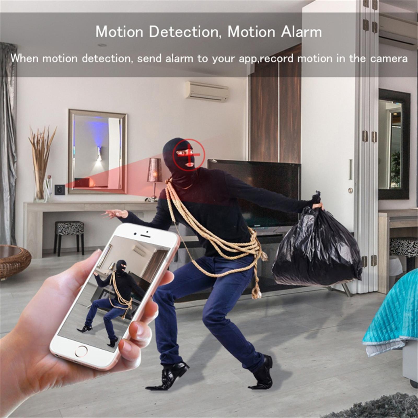 1080P HD Mini Wireless Camera Wifi Wall Socket Plug Smart Home Surveillance Portable IP Remote Monitoring Invisible Espia Cam | Fugo Best