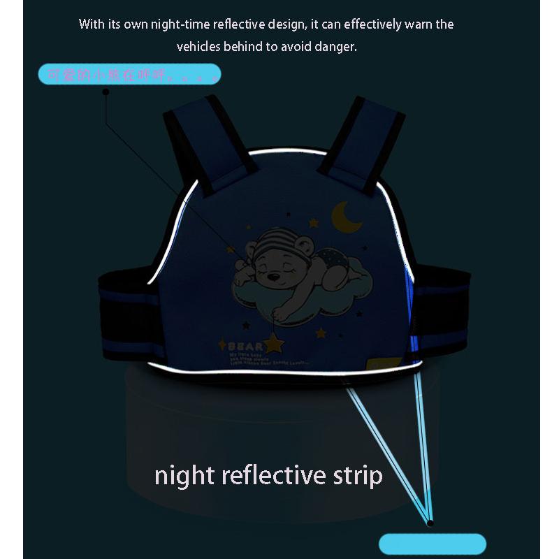 Baby Kids Safety Motorcycle Belt Child Seat Belt Riding Harness Motor Cycle Baby Straps Anti-fall Loss Protection Belt | Fugo Best