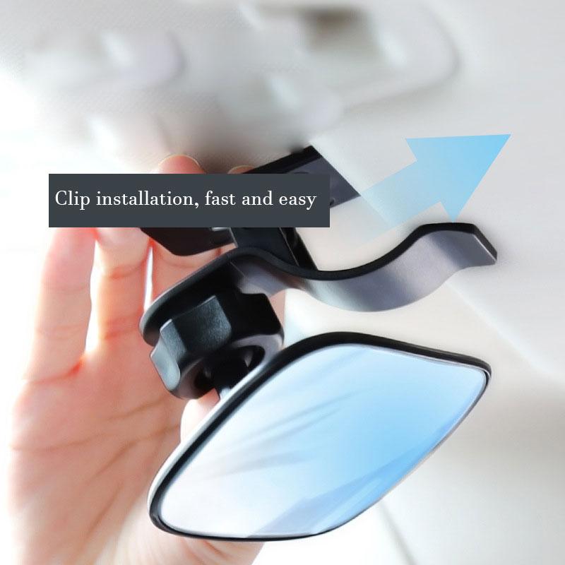 Car Safety View Back Seat Mirror Baby Car Mirror Children Facing Rear Ward Infant Care Square Safety Kids Monitor 1/2pcs | Fugo Best