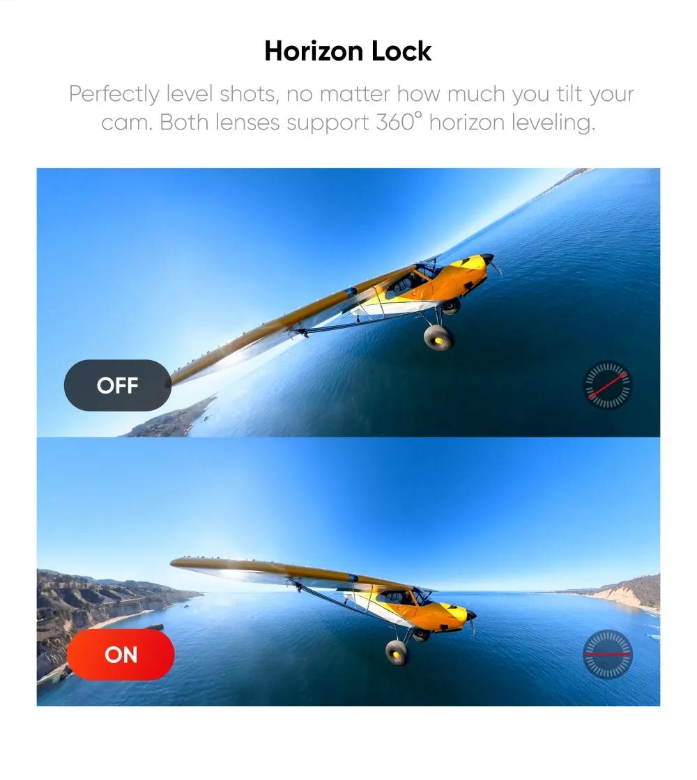 Insta360 ONE RS Waterproof 4K 60fps Action Camera & 5.7K 360 Camera with Interchangeable Lenses, Twin/ 4K Edition | Fugo Best