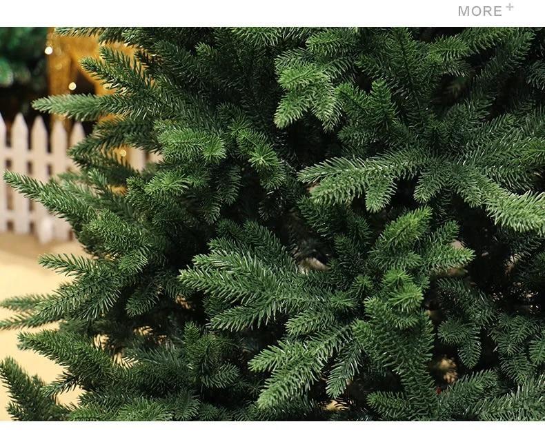 PE Christmas Tree 240cm Artificial Large Arranged Encryption Green Christmas Tree for Christmas Hotel Home Indoor Outdoor Decor | Fugo Best