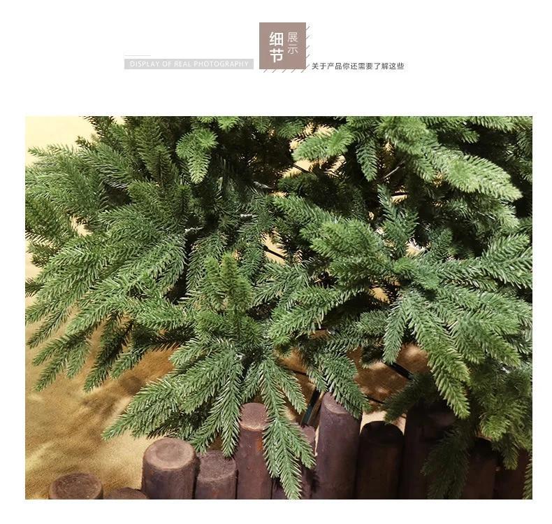 PE Christmas Tree 240cm Artificial Large Arranged Encryption Green Christmas Tree for Christmas Hotel Home Indoor Outdoor Decor | Fugo Best