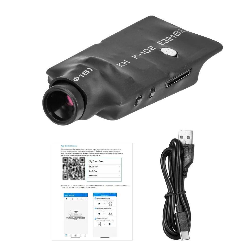 HD 1080 DIY IP Mini Camera Wifi Remote Monitoring 120 Wide Angle Home Video Surveillance Camera Motion Detection Baby Monitor | Fugo Best