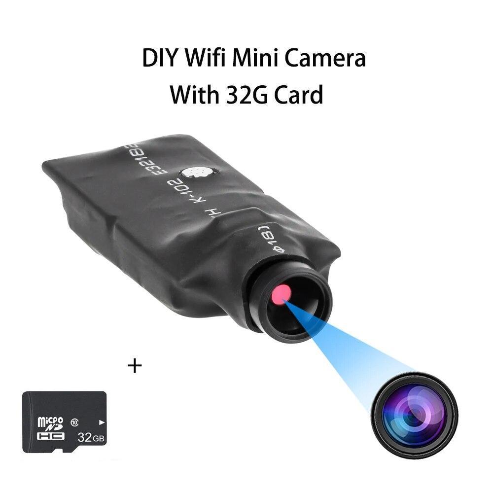 HD 1080 DIY IP Mini Camera Wifi Remote Monitoring 120 Wide Angle Home Video Surveillance Camera Motion Detection Baby Monitor | Fugo Best