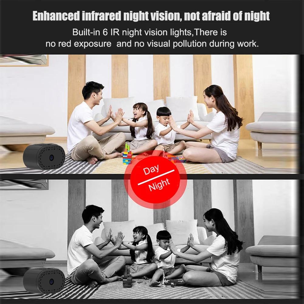 Mini Cameras Wireless WiFi Remote Monitor Camera Super Small P2P Smart camera Home security Tiny IP Camera | Fugo Best
