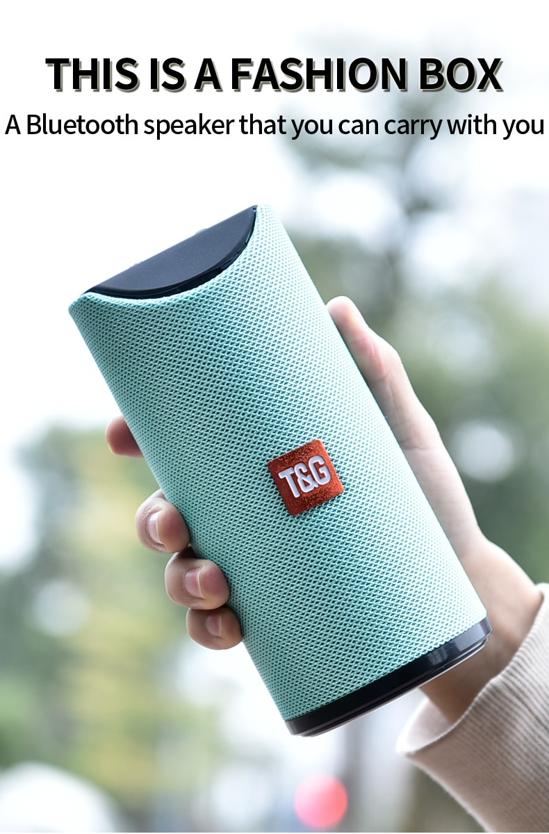 TG113 Portable Bluetooth Speaker Fm Radio Wireless Sound Box Mini Boombox Subwoofer Tv Tf Aux Usb Speakers For Computer | Fugo Best