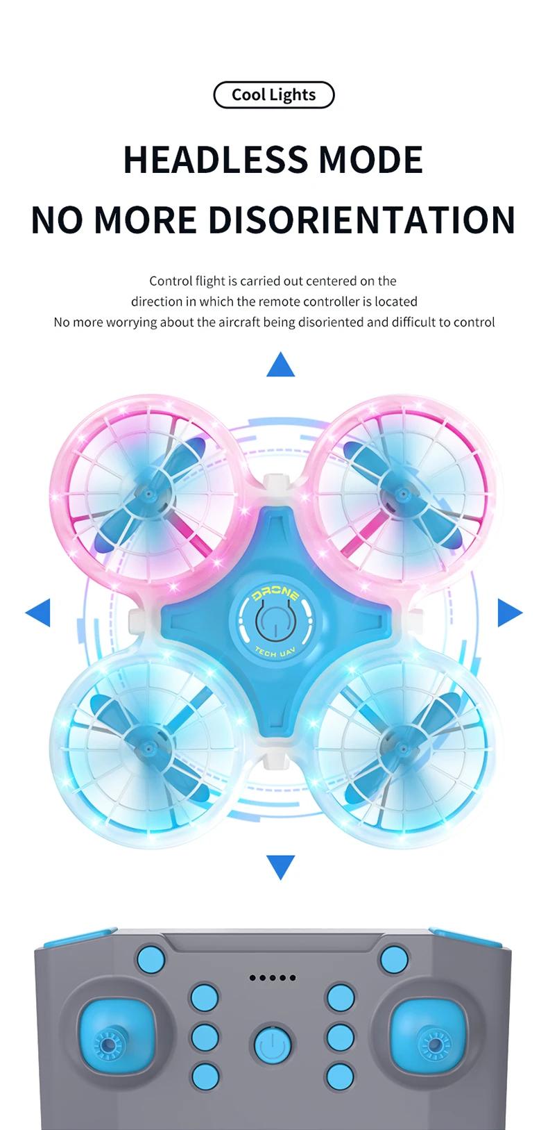 Mini Drone 2.4G 4CH Flash Lighting Intelligent Hover 3D Flip Remote Control Helicopter Quadcopter Dron Rc Plane Childrens Toys | Fugo Best
