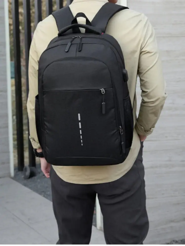 Mens BackPack LargeCapacity Simple Fashion Travel Female Student ComputerBag | Fugo Best
