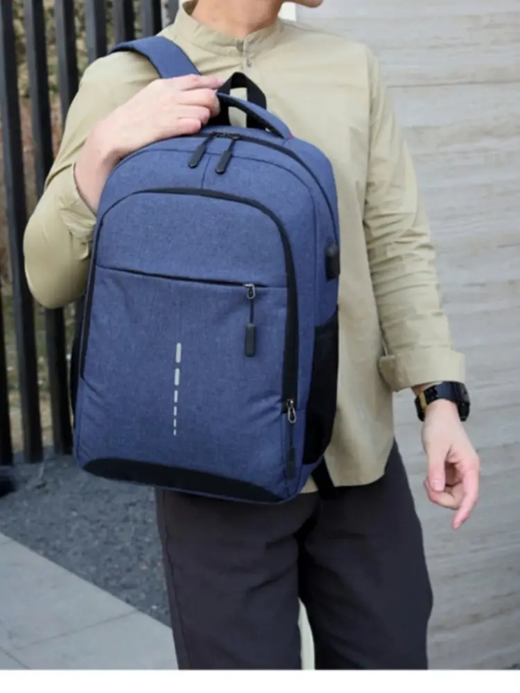 Mens BackPack LargeCapacity Simple Fashion Travel Female Student ComputerBag | Fugo Best